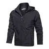 Jaqueta de caminhada de acampamento Homem Men Primavera Autumn Outdoor Sport Jackets respiráveis ​​escalando o Windbreaker Travel Jacket à prova d'água L220809