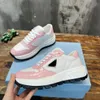 Designer läder sneakers lyxskor låg top plattform sneaker voluminous gummisulor avtagbar lädertäckt innersula toppkvalitetsstorlek 35-45