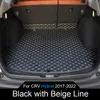 1pc Car Styling Custom Rear Trunk Mat For Honda CRV Hybrid 2017-2022 Leather Waterproof Auto Cargo Liner Pad Accessory