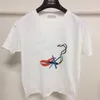 Designer di moda Donna T Shirt Manica corta da uomo T-shirt T-shirt di alta qualità No Smoking Lips Lettera Stampa Girocollo Coppie allentate Tee Tops