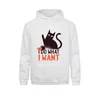 Felpe con cappuccio da uomo Felpe Street I Do What Want Marca Estate Manica lunga Studente Stile 3D Abbigliamento sportivoUomo