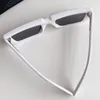 Sunglasses Designer SPR24Y mens White Square Rectangle Acetate Sunglasses for women Fashion Luxury Brand High Quality Casual Shopping Anti UV400 With Box