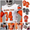 Maglia da calcio Nik1 Oklahoma State OSU NCAA College 21 Sanders 3 Spencer Sanders 30 Chuba Hubbard 2 Tylan Wallace 1 Dez Bryant