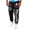 Hommes Jogger Pantalons Décontractés Hip Hop Fitness Sportswear Bas Pantalon De Survêtement Serré Pantalon Imprimé Gym Jogging Pantalon De Survêtement Streetwear 220713