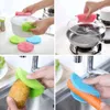 Spazzole per la pulizia in silicone Silicone morbido Spugnetta per lavaggio Spugna per piatti Detergente per pentole Utensile per il lavaggio Accessori da cucina