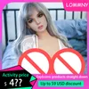 LOMMNY Echte Silikon Sex Puppen Japanische Realistische Sexy Anime Große Brust Liebe Puppe Oral Vagina Erwachsene