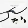 Lunettes de soleil 10pcs = 5 paies pâte de silicone sur les coussinets à nez Prise en charge des verres pour les lunettes de soleil