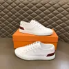 Luksusowy 22s White Black Leather Calfskin Nappa Portofino Sneakers Buty !! Wysokiej jakości marki Comfort Trenerzy Outdoors Męskie Casual Walking EU38-44.BOX