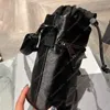 Черная сумка на плече художественное путешествие рюкзак роскошные дизайнерские дизайнерские кросс -модные модные винтажные сумки ремня мини -шнурки