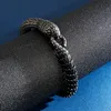 Earrings & Necklace Man Jewelry Jewels Store 10mm Retro Snake Chain Bracelet & Men Women Unisex Stainless Steel 316L Set JN108410-JEarri