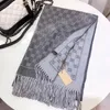 Designer classic fashion warm scarf high quality style 6 colors accessories simple retro men and women 180X70CM