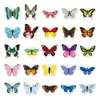 Novo impermeável 10/30 / 50 pcs borboleta colorida animal graffiti adesivos estéticos laptop telefone carro bicicleta toon adesivo decalque garoto brinquedo adesivo