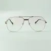 Cadre de lunettes en métal à la mode et à la mode 1324912 Taille 59-15-140 mm