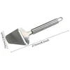 Silver Stainless Steel Cheese Peeler Cheeses Slicer Cutter Butter Slice Cutting Knife Kitchen Cooking Cheese Tools