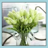 Decorative Flowers Wreaths Festive Party Supplies Home Garden Fake Tip Real Touch Material Artificial Flo Do8