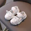 Spor ayakkabı kız bebek erkekler rahat ayakkabı yaz bebek toddler ayakkabı örgü nefes kabağı 220823