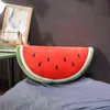 2022 nette Wassermelone Plüsch Spielzeug Gefüllte Pflanzen Kissen Kawaii Cartoon Obst Kissen Weiche Spielzeug Für ldren Geburtstag Geschenke J220729