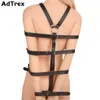 Adtrex BDSM Bondage retenue Fétiche des menottes d'esclaves et poignets à la cheville Toys érotiques adultes pour femme couples sexy jeux