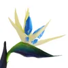 Новый Искусственный Цветок Одиночная ветвь Рая Птица Пластическая Моделирование Поддельный Цветок