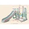 Quantidade Top Quantidade Distério do parque Equipamento Casa Criança Sala colorida Crianças de plástico interno Slide e Swing Playground Toys8931168