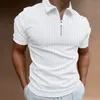 Stripe s Solid Polo s Men ShortSleeved Summer Shirt Man Clothing 220702