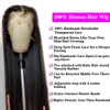 Women Brazilian Transparent Hd Front Lace Wigs Unprocsed Raw Bone Straight Human Hair Lace Wig299r