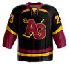 Embroides Jerseys de hockey sur glace en gros maillots personnalisés P049