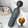 12 Modes 6 Snelheden sexy Speelgoed voor Vrouwen Volwassenen Smart Digitale Display Toverstaf Verwarming Vibrator G Spot Clitoris Stimulator