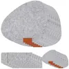 Mats kuddar filt placemat uppsättning av 18 -tvättbar -värmebeständiga placemats -innehåller dalbanor och bestickpåse B0810