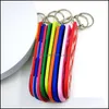 Bag Parts Accessories Wholesale Optional Styles Eva Keychains Croc Shoe Charms Can Be Installed On The Keychain Soft Pvc Key Lubag Dho2C