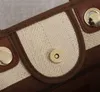 Klassieke Deauville Denim Bags Chain Tote SandBeach Wol Filt Designer Designaal Booptas Lederen ketens Handtas Merk Luxurys Dames borduurpatroon