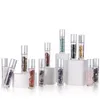 10 ml natuurlijke kristallen stenen rollen op flessen glas etherische olie edelsteen roller ball parfum fles met gemalen kwarts