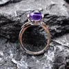 lucky Healing Exquisite Adjustable Quartz rings round Natural stone Crystal Gemstone Ring Crystal Rings For Women Fashion jewelry