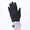 Five Fingers Gloves Warm Ladies Winter Wholesale Touch-screen Cotton Outdoor Driving Skid-proof