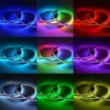 5V WS2812B LED Strip Licht WS2812 RGB LEDS Lichten afzonderlijk Adresable Smart LED -verlichtingsstroken 2m 5m IP30 Zwart Wit