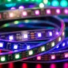 LED -strip pixel WS2811 SMD5050 RGB 60LEDS Magic Color Adresserbar Pixel Rope Light DC12V 1 IC Control 3LEDS för sovrum