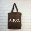 Evening Bags Luxury APC Tote Bag In Corduroy Single Shoulder Handbag Shopping Handbags Totes Large CapacityEvening9853527