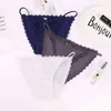 Slip Sexy Femme Dentelle Sous-Vêtements Glace Soie Ultra-Mince Sous-Vêtements Sans Couture Femmes Taille Basse Dames Mémoires L220802