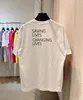 Hip Hop Fit Fit Curved Białe bawełniane drukowanie Mężczyźni Kobiety T Shirt Casual Ilości