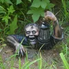 Ny Halloween Ghost Festival Zombie Lantern Harts Craft Ornament Garden Decoration Horror Sculpture Zombie Garden Courtyard Lawn J2521032