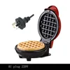 Mini gaufrier électrique 110V-220V, four à gâteaux aux œufs à bulles, petit déjeuner, gaufrier en forme de cœur, prise ue US UK