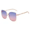 Ladies Polarized Sunglasses New Style Square Resin Lens PC Frame Metal Chain Vacation Travel Fashion Trend