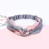 Mode Vrouwen Meisjes Bohemian Haarbanden Kleur Bijpassende Hoofdbanden Vintage Cross Tulband Bandage Bandana Haaraccessoires AA220323