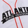 Xflsp GlaC202 Big Boy Atlanta Black Crackers Maillot de baseball personnalisé NLBM Negro Leagues Stiched Name Stiched Number Expédition rapide