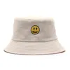 Спелтон хлопковой шляпы для женщин и мужчин модная вышивка рыбаки для рыбаков для девочек мальчики Панама Кэпс Летняя солнце
