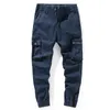 Calça de calça masculina Cidade Cargo Tático Classic Classic Caminhadas ao ar livre Camuflagem Multi Pocketsmen's Military Pocketsmen