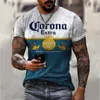 Erkek T Shirt Yaz TEXACO Retro Tarzı Rahat 3d T-Shirt Sokak Modası Erkek Baskılı Kısa Kollu Gevşek Büyük Boy Üstleri Men'sMen's