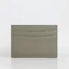 Korthållare Classic äkta läderinnehavare män Slim Plånbok Business Bank Cardholder Women Case