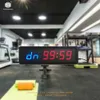 Timer na siłowni Timer Crossfit LED Clock Wall Monted Programowanie DIY duże odliczanie gier