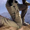 Spodnie taktyczne wojskowe męskie specjalne spodnie bojowe Multipocket wodoodporne odporne na zużycie kombinezony treningowe na co dzień męskie spodnie 220627